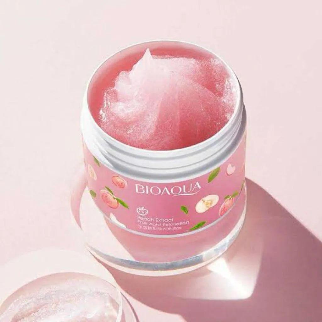 Exfoliating Gel - 140g Soothing Pink Exfoliator for All Skin Types