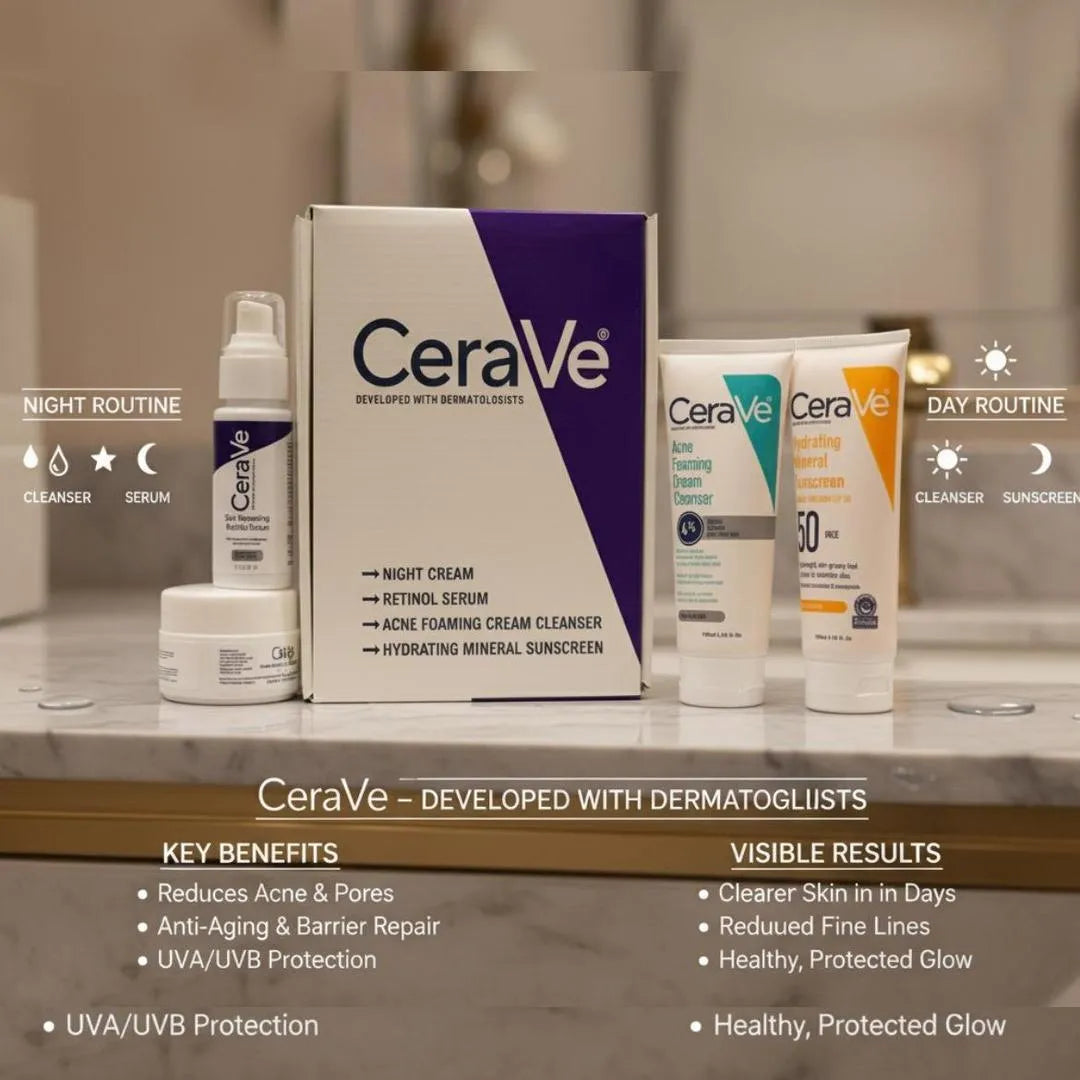 CeraVe: The Whitening & Brightening 4-in-1 Facial Kit