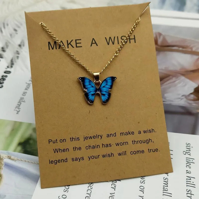 Butterfly Design Necklace