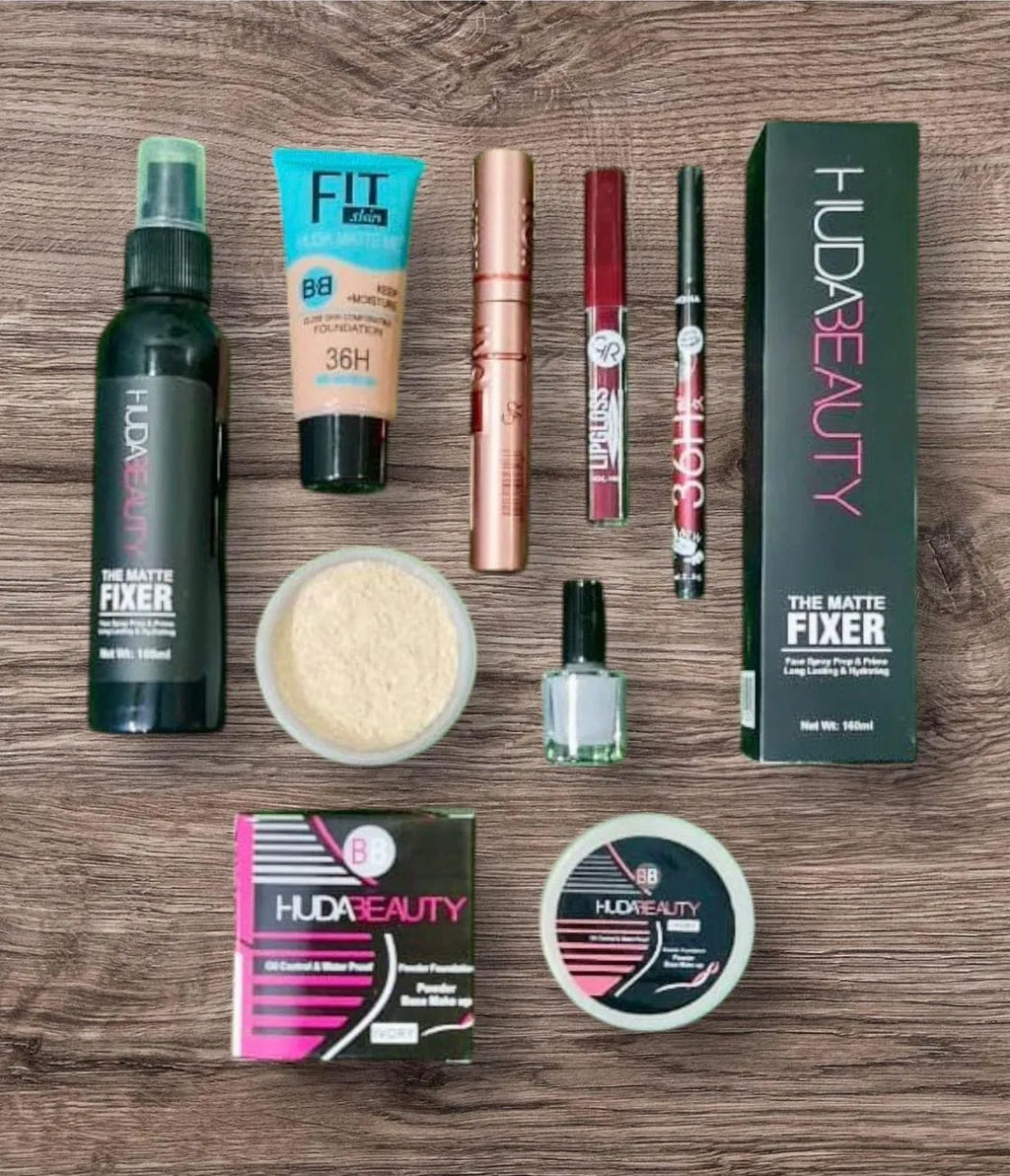 Ultimate 7 in 1 Makeup Deal - 7 Pcs Multicolor Essentials