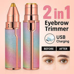 2 in 1 Eyebrow And Facial Hair Trimmer