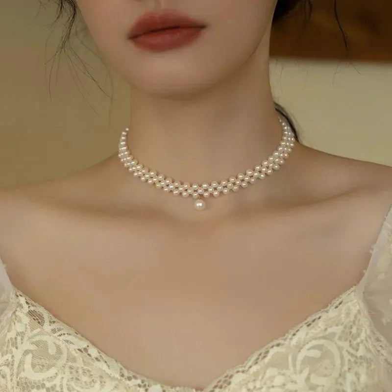 White Pearl Necklace