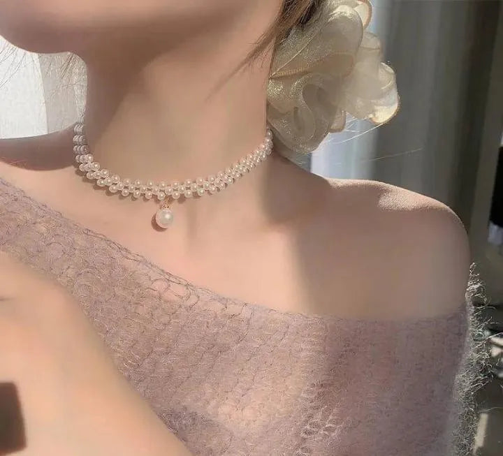 White Pearl Necklace