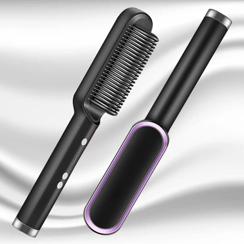 Professional Hair Straightener Brush